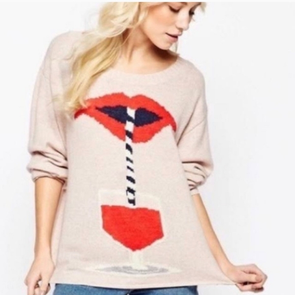 Wildfox Lips Sweater - Picture 2 of 13